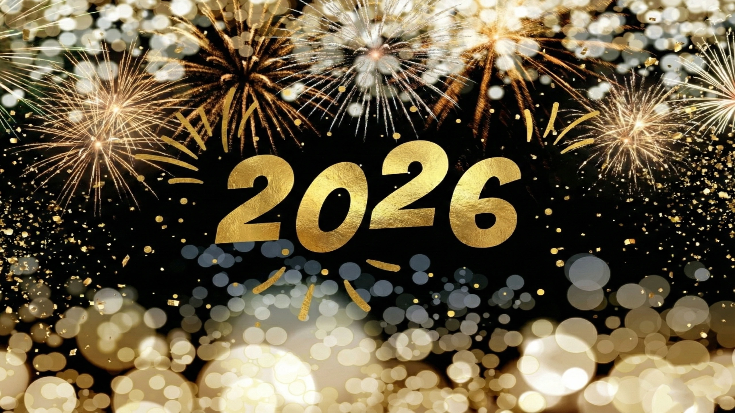 Happy new year 2026 4k image ^ It is time to forget the past and celebrate a new start